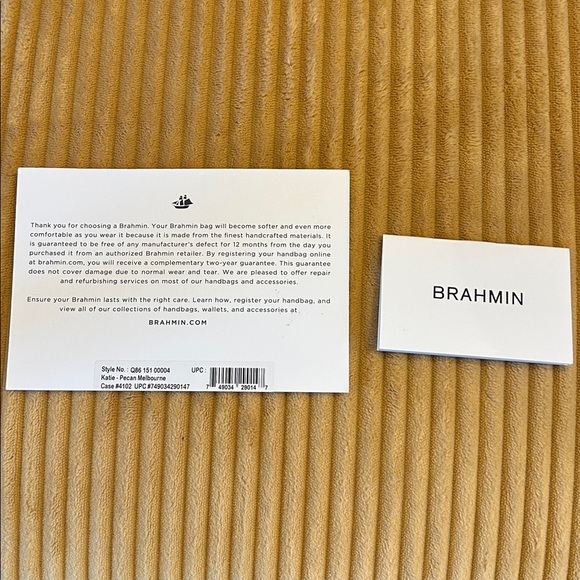 NWT Brahmin Katie Shoulder Bag | Pecan Melbourne Croc Embossed Leather - Picture 4 of 13